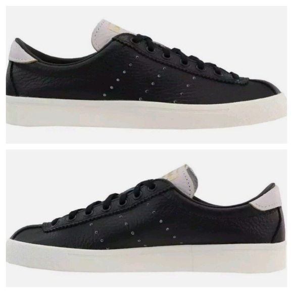 Adidas Originals Men's Leather Black Lacombe casual sneakers FV1256 Size 7.5 - Picture 1 of 9